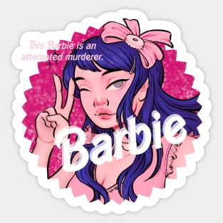 This Barbie is a Pop Idol Sticker